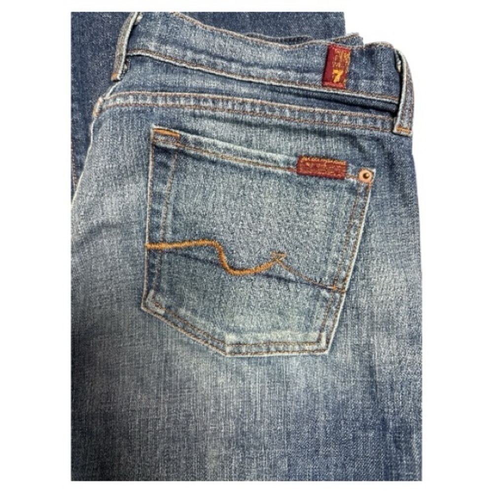 7 For All Mankind Boot Cut Jeans Size 29 - Picture 3 of 8